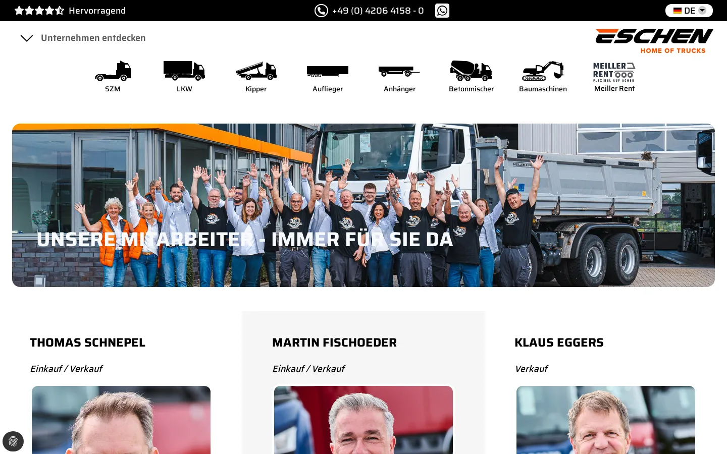 Team von Eschen Nutzfahrzeuge